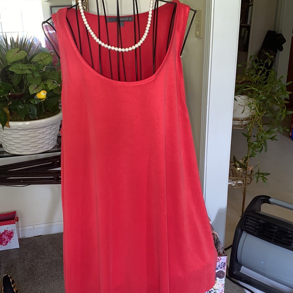 Matty M women’s size large sleeveless top